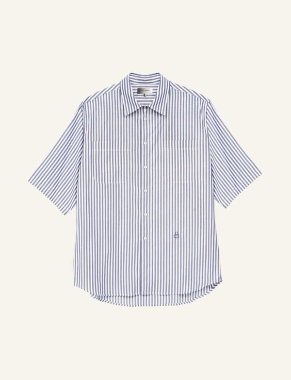White Striped Cotton
