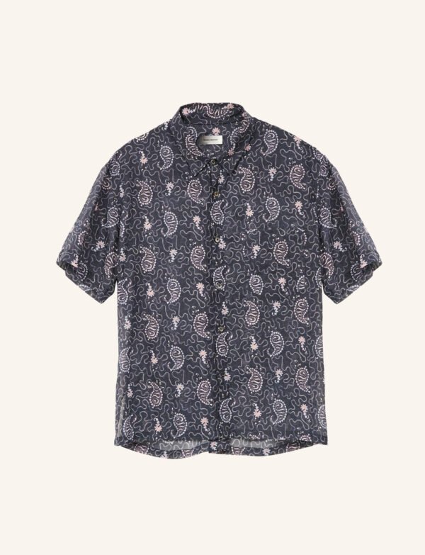 short-sleeve button-up shirt