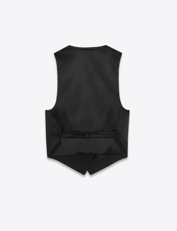 Faux-leather Vest